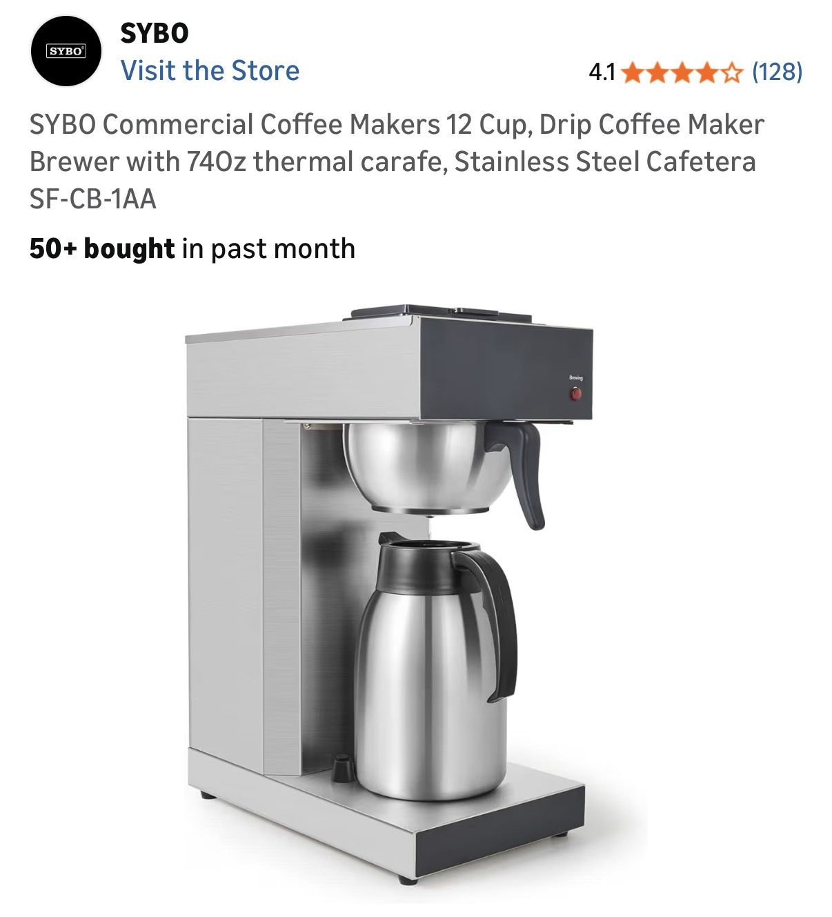 Commercial Coffee Maker