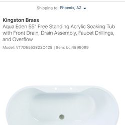 Freestanding Tub 