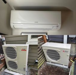 Ductless ac’s minisplits