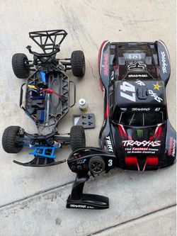 Traxxas Slash 4x4 VXL Brushless TSM  with upg included