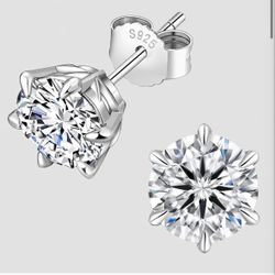 Moissonite earrings