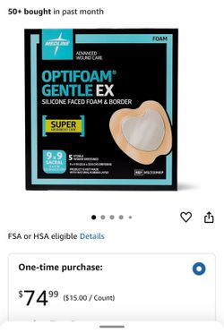 Sterile Wound Dressing 9x9 Sacral