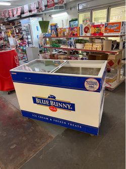 Freezer with display