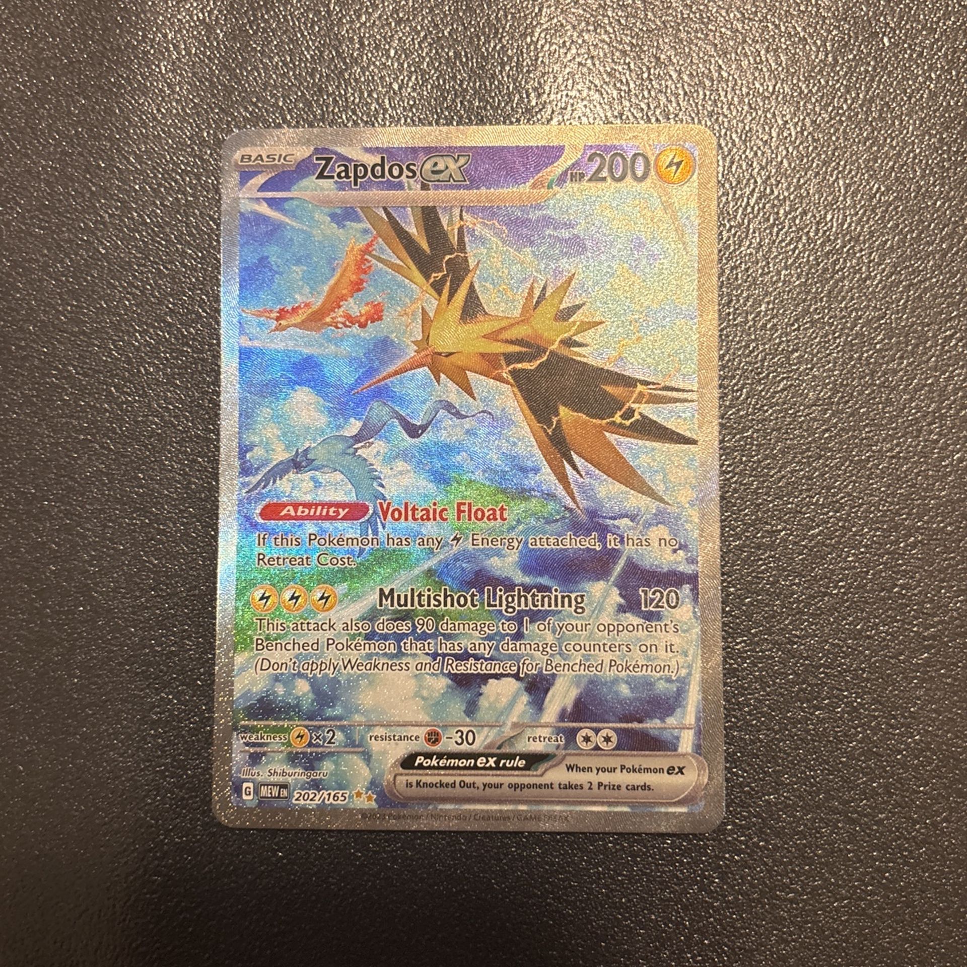 Pokemon 151 Zapados Ex