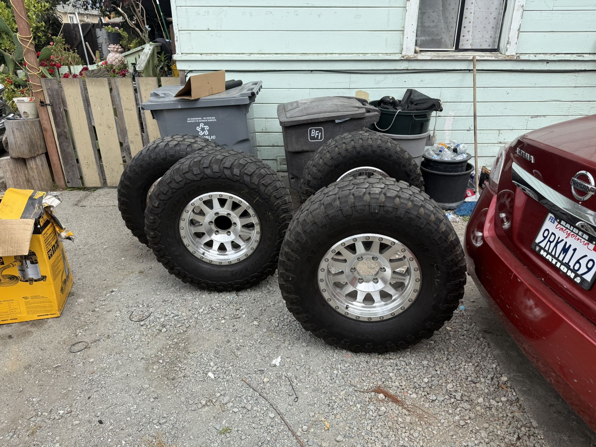 Method Rims On 35 Inc Tires For Sale 