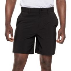 NEW  Panama Jack Hybrid Black Bermuda Golf Shorts Men’s Size 40 NWT