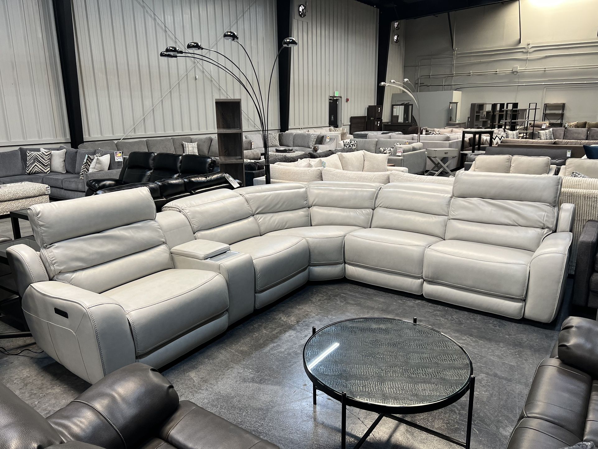 Power Reclining Sectional (waterproof)