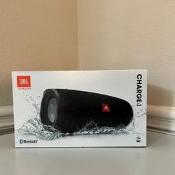 JBL Charge 4 Portable Waterproof Wireless Bluetooth Speaker Black New Sealed