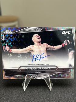 2026 Topps Chrome UFC Kai Kara-France Auto Geometric
