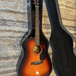 Fender acoustic electric guitar
