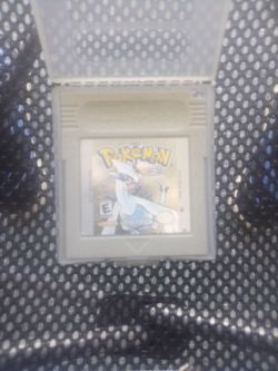 Gameboy color pokemon silver version