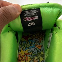 Nike SB Dunk Low Electric Green - Men’s Size 9