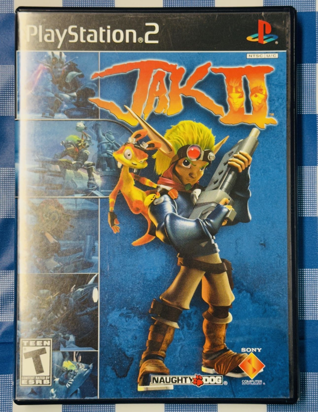 Jak II (Sony PlayStation 2, 2003) With Manual Fast Shipping Black Lable