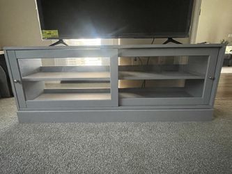 Gray IKEA Tv Stand