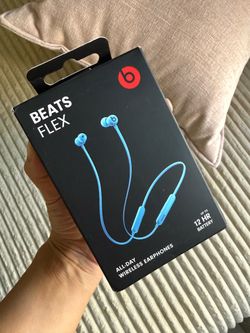 Beats - Flex Wireless Earphones - Flame Blue