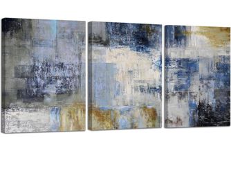3 PIECES OF ABSTRACT ART