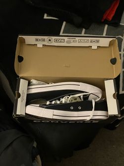Black converse size 11.5