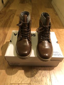 SONOMA Men Dress Boots 9.5