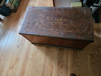 Antique military chest