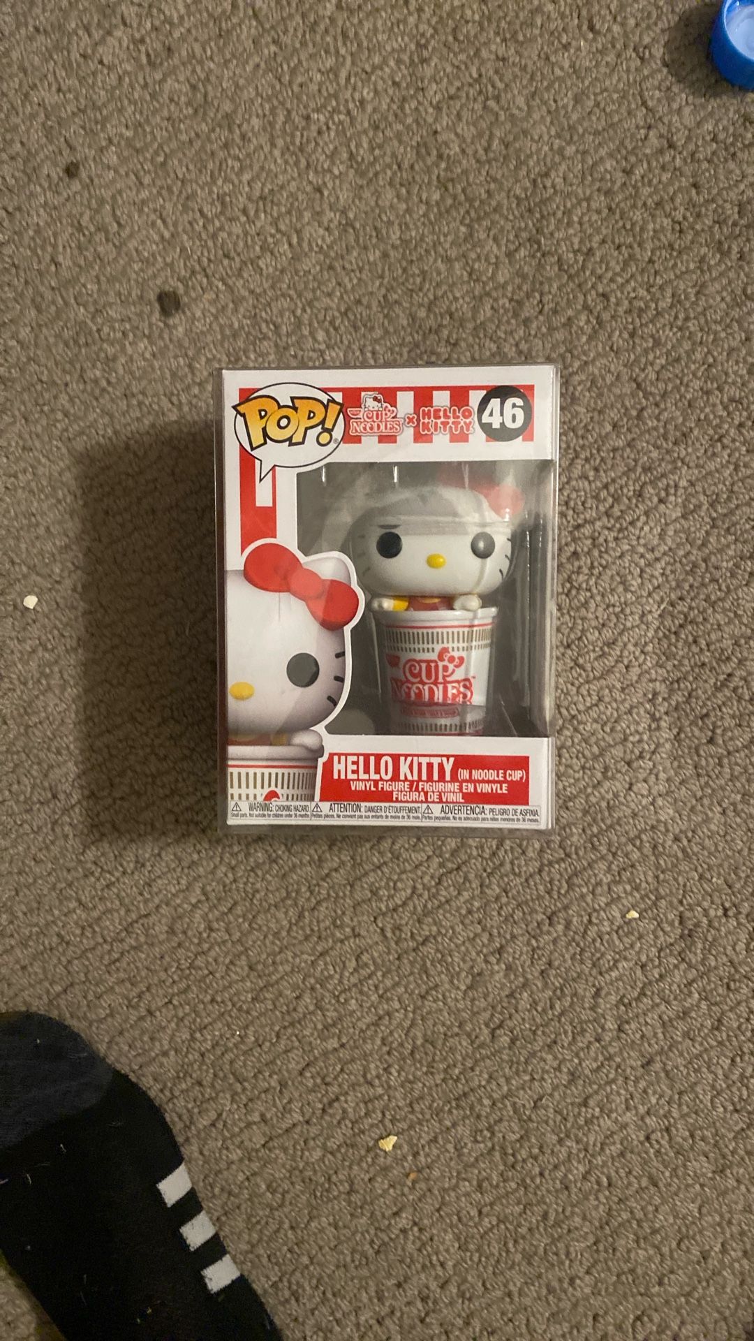 Cup noodles, hello Kitty Funko pop