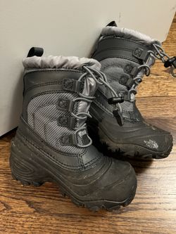 Kids North Face Waterproof Boots - Size 10