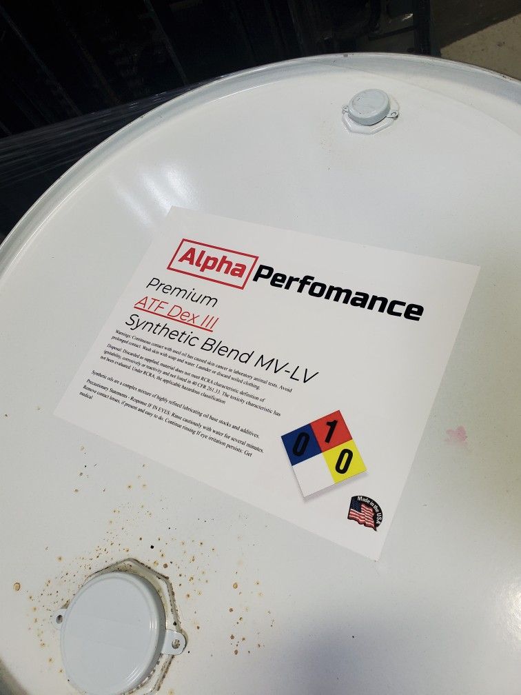 Special Price ATF Transmission Dex III Multi Purpose Drums 55galon High Quality MAvailable