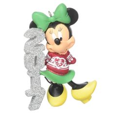 Disney minnie mouse 2017 dated christmas ornament 
