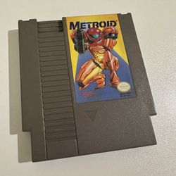 Metroid Yellow Label NES