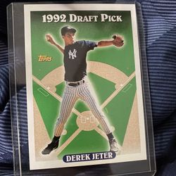 Derek Jeter Rookie Card 