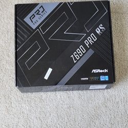 Motherboard - Brand New ASRocK Z690 Pro RS