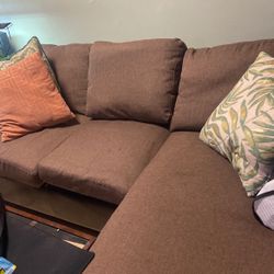 brown sofa 