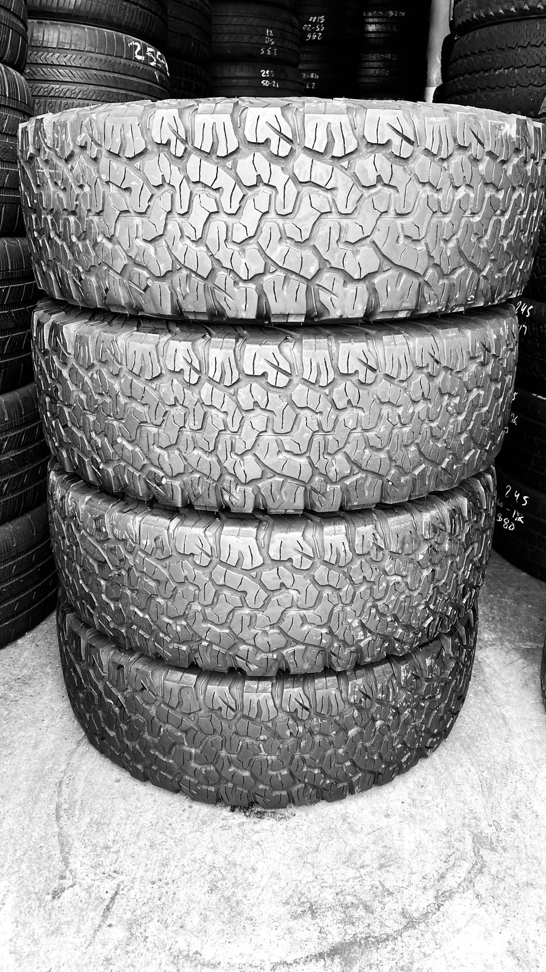 275/70/17 LT BFgoodrich All Terrain Tires