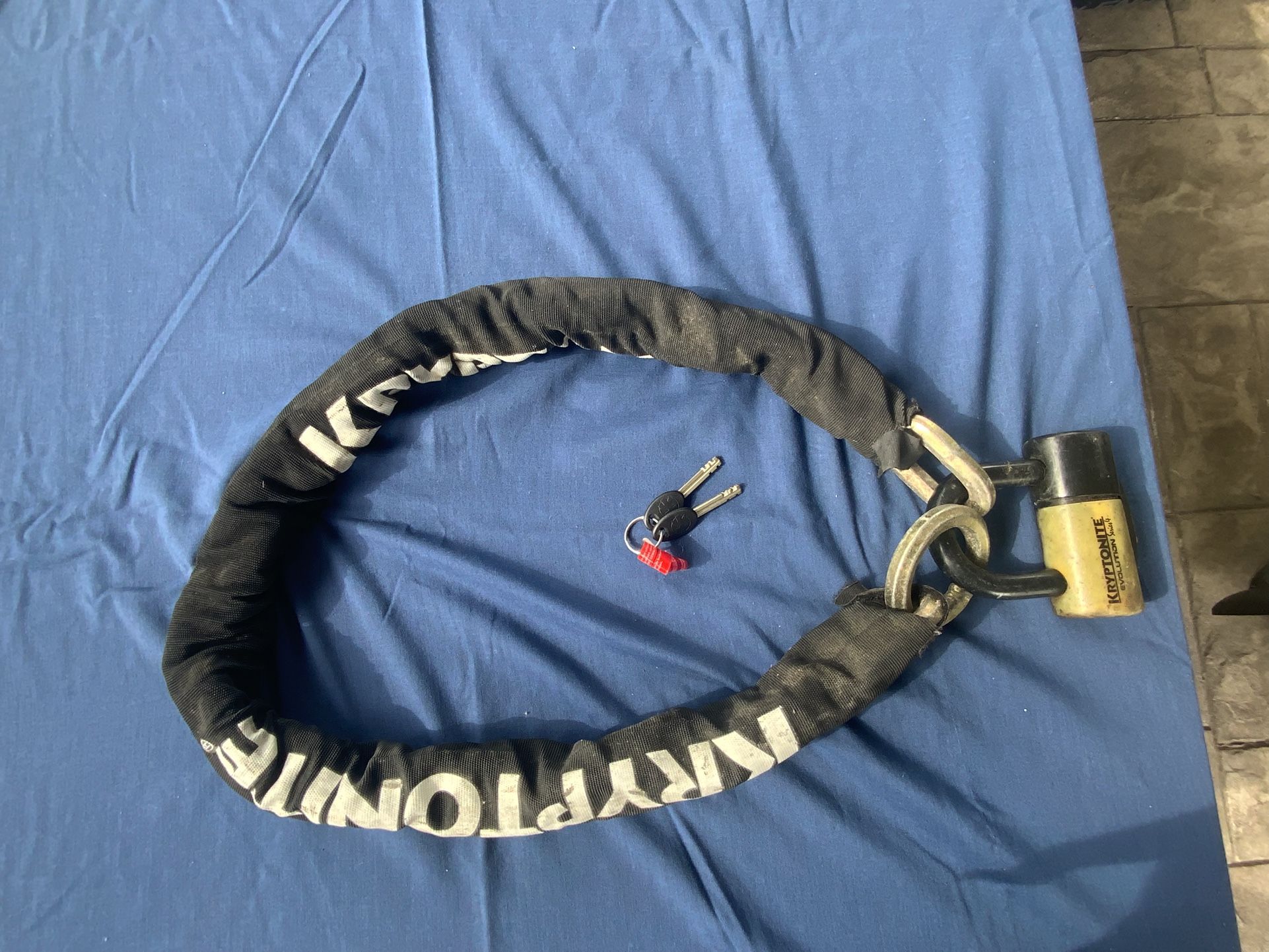 Kryptonite Evolution Motorcycle Chain Lock