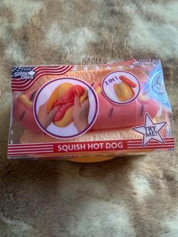 Squeezy Hot Dog Strawberry Squishy Sunny Days