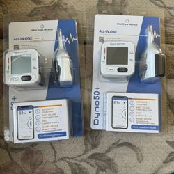 Blood Pressure Cuff Thermometer Pulse Oximetry 