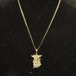Gold st micheal chain