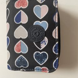 Small Heart Kipling Wallet For Essentials
