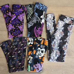 LuLaRoe Children's Leggings - Disney Cruella De Vil  - S/M (2, 3, 4, 5, 6, 7, 8) & Tween (00/0)