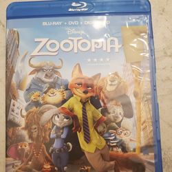Zootopia movie [Blu-ray] DVDs