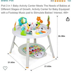 Poit 3 IN 1 Baby Activity Center Meets