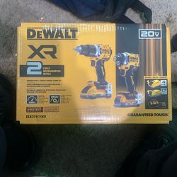 Dewalt XR hammer Drill & Driver Kit