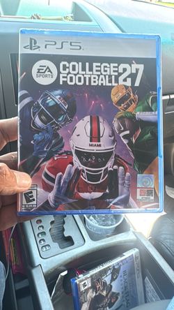 College Football 27 for PlayStation 5 brand new sealed 60$$