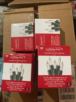 Holiday light set