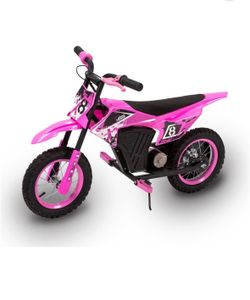 M8TRX SPORTS Pink 12V Mini Electric Child dirt bike