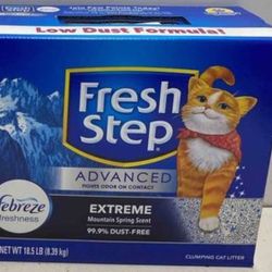 Fresh Step Extreme Mountain Spring Scent Cat Litter 18.5lb