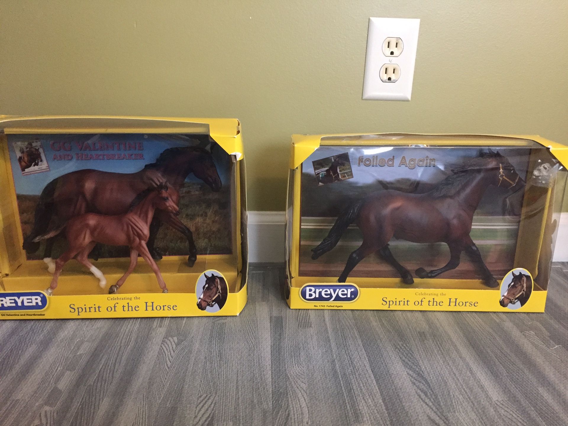 Breyer horses new in box