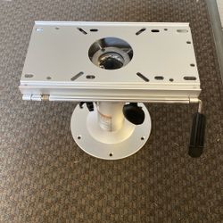 Adjustable Boat seat pedestal  11” To 15 inches With  Slider