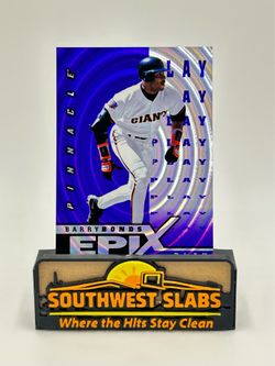 SF Giants 1998 Pinnacle Epix Play Purple Barry Bonds #E22