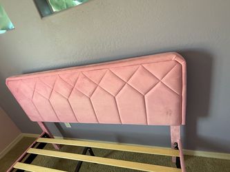 Queen size bed frame and headboard