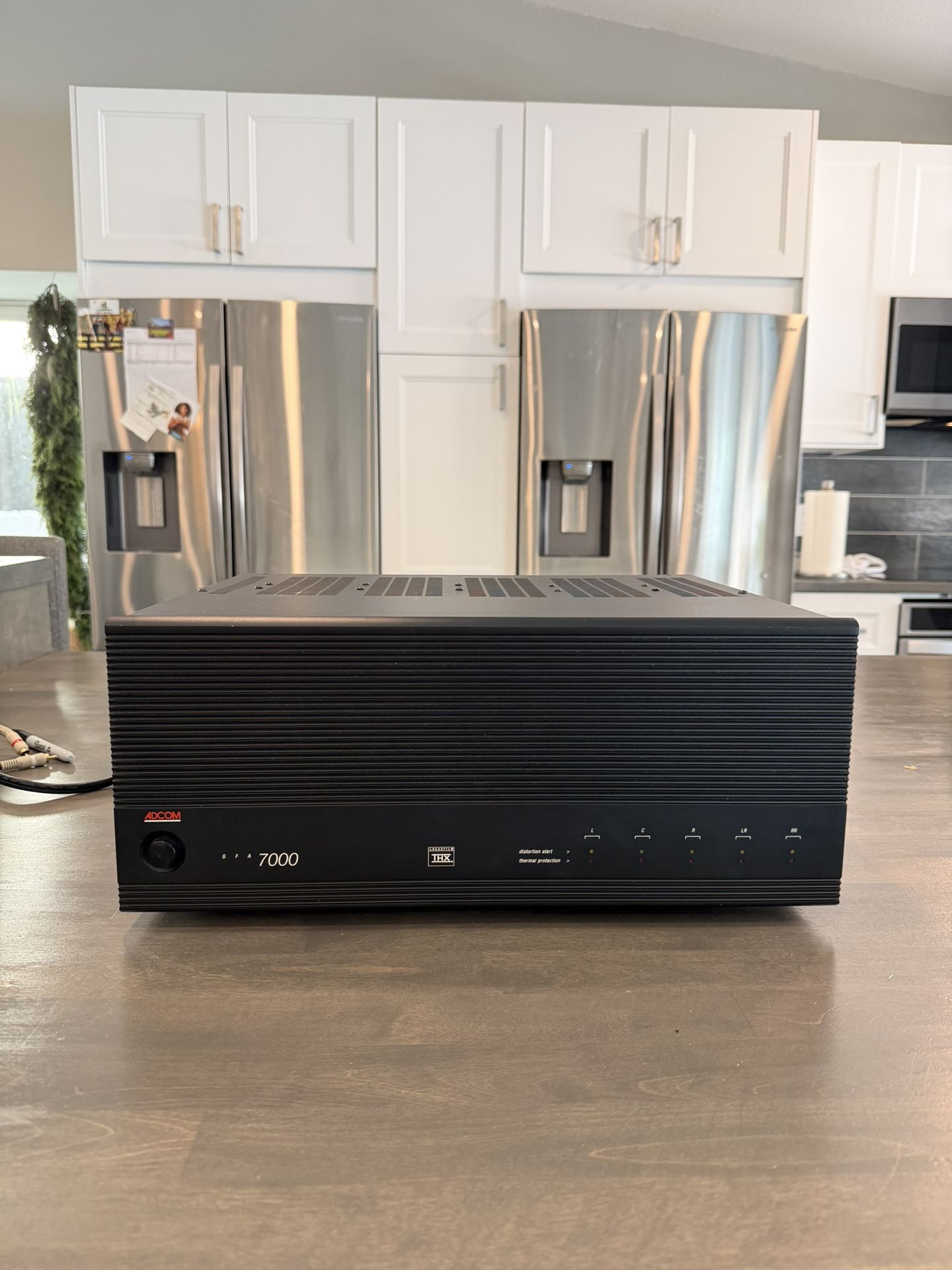 Adcom GFA-7000 Power Amp + GTP-450 Preamp